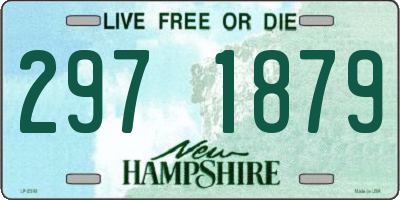 NH license plate 2971879