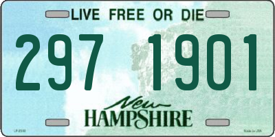 NH license plate 2971901