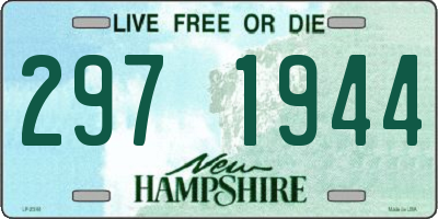 NH license plate 2971944