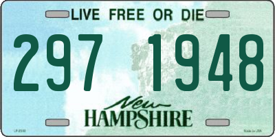 NH license plate 2971948
