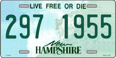 NH license plate 2971955