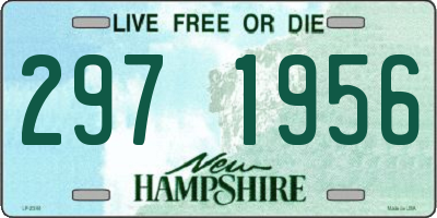 NH license plate 2971956
