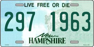 NH license plate 2971963