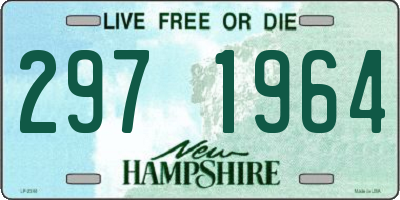 NH license plate 2971964