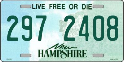 NH license plate 2972408