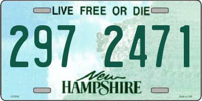 NH license plate 2972471