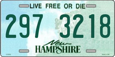 NH license plate 2973218