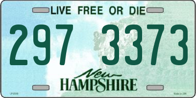 NH license plate 2973373