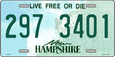 NH license plate 2973401