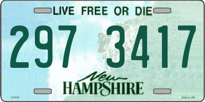 NH license plate 2973417