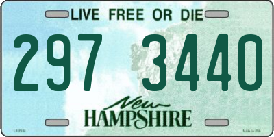 NH license plate 2973440