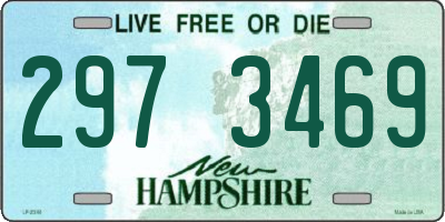NH license plate 2973469