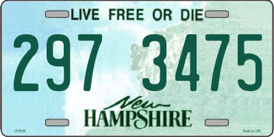NH license plate 2973475