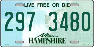 NH license plate 2973480