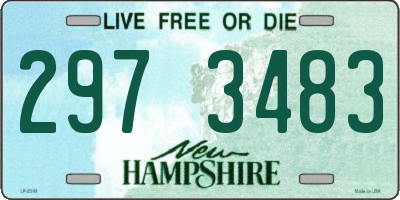 NH license plate 2973483