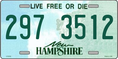 NH license plate 2973512