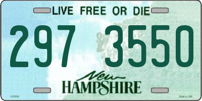NH license plate 2973550