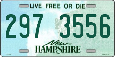 NH license plate 2973556