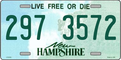 NH license plate 2973572