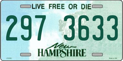 NH license plate 2973633
