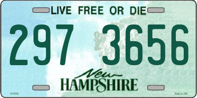 NH license plate 2973656