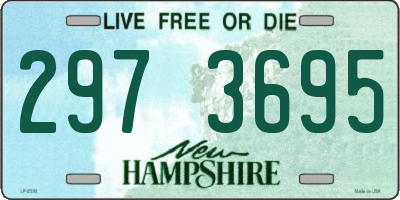 NH license plate 2973695