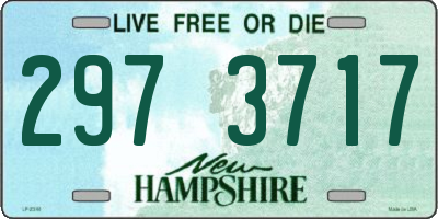 NH license plate 2973717