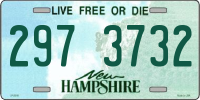 NH license plate 2973732