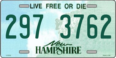 NH license plate 2973762