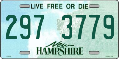 NH license plate 2973779