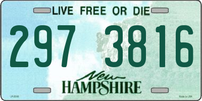 NH license plate 2973816
