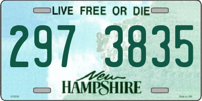 NH license plate 2973835