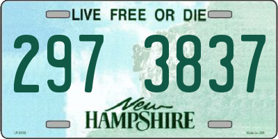 NH license plate 2973837