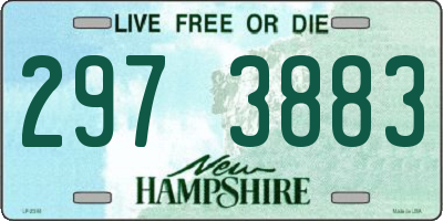 NH license plate 2973883