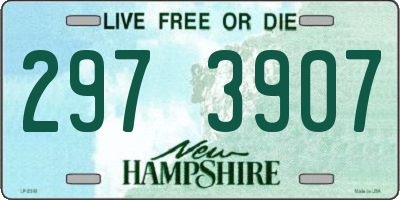 NH license plate 2973907