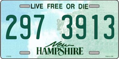 NH license plate 2973913