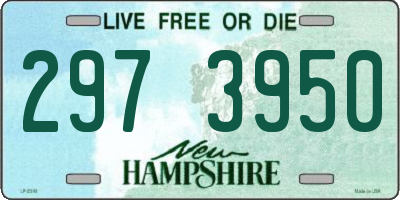 NH license plate 2973950