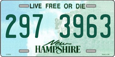 NH license plate 2973963