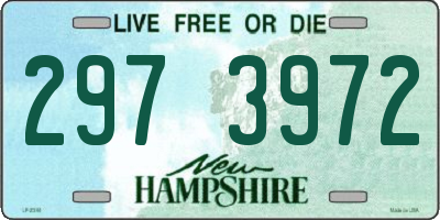 NH license plate 2973972