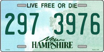 NH license plate 2973976