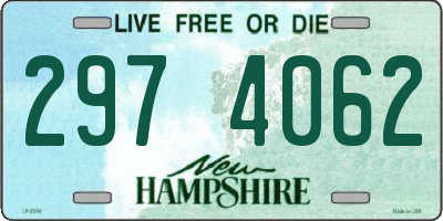 NH license plate 2974062
