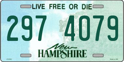 NH license plate 2974079