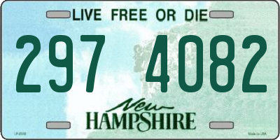 NH license plate 2974082