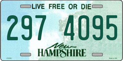 NH license plate 2974095