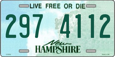 NH license plate 2974112