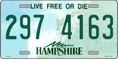 NH license plate 2974163