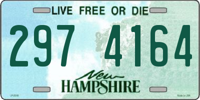 NH license plate 2974164