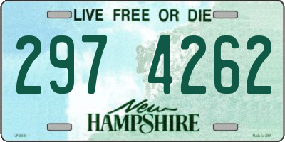 NH license plate 2974262