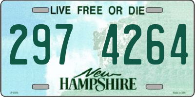 NH license plate 2974264