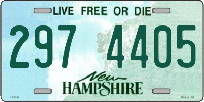 NH license plate 2974405